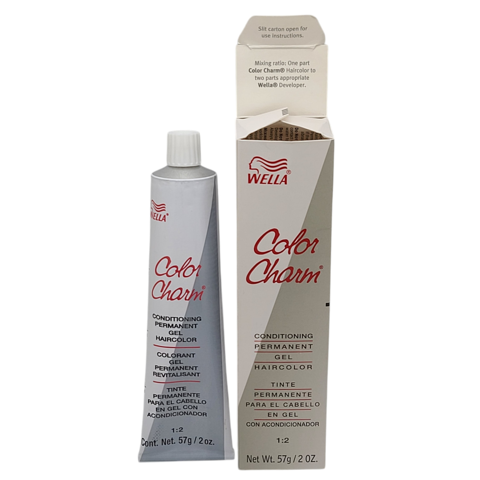 6 Pack Wella Color Charm Permanent Gel Hair Color 611/6N Dark Blonde – 2 oz