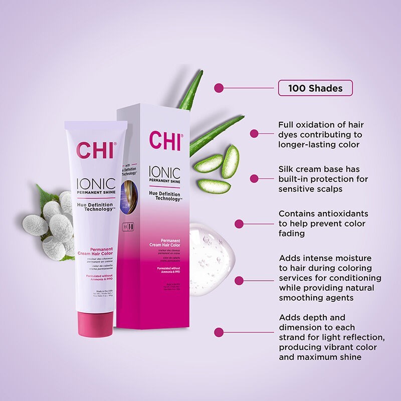 CHI Ionic Permanent Shine Ammonia-Free Cream Hair Colors