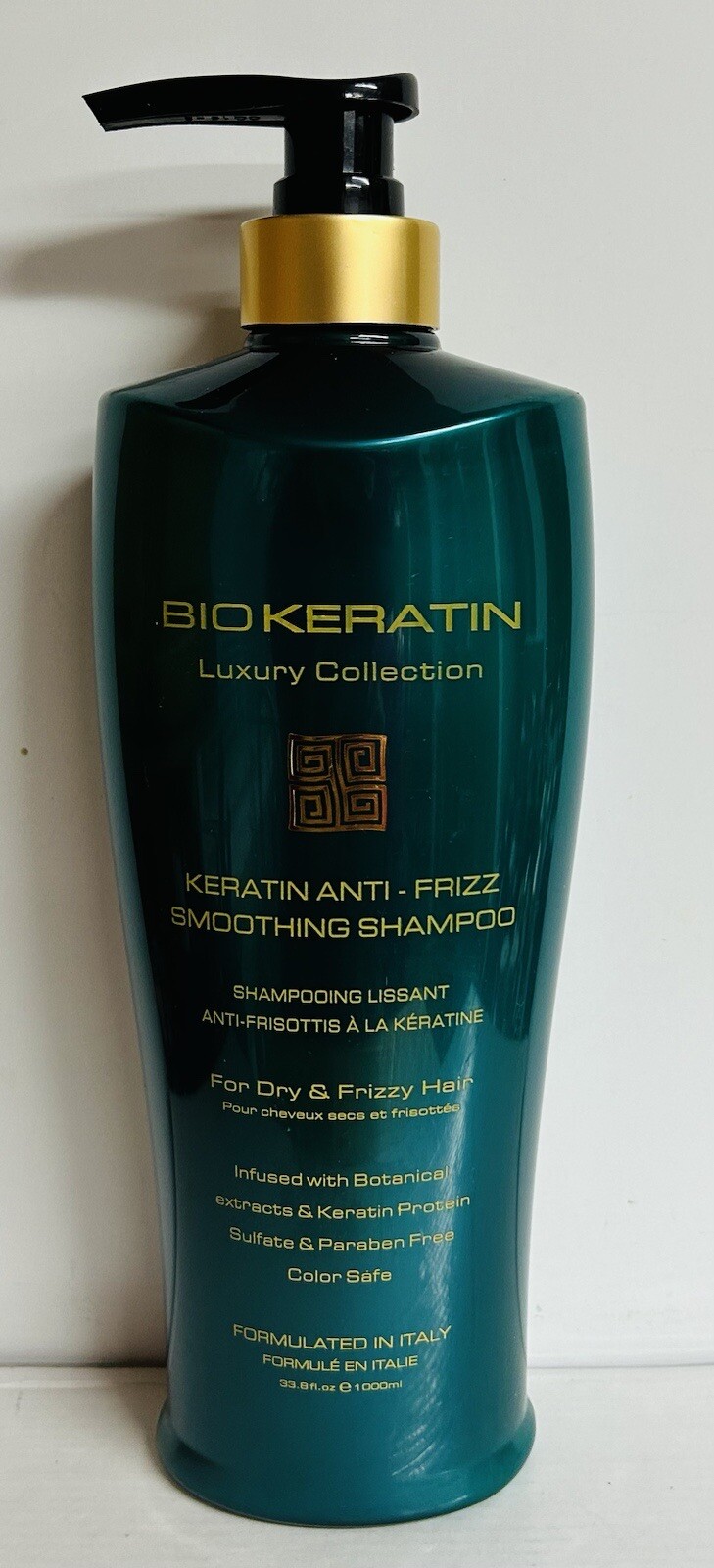Bio Keratin Luxury Collection ~ Keratin Anti-Frizz Smoothing Shampoo 33.8 fl oz