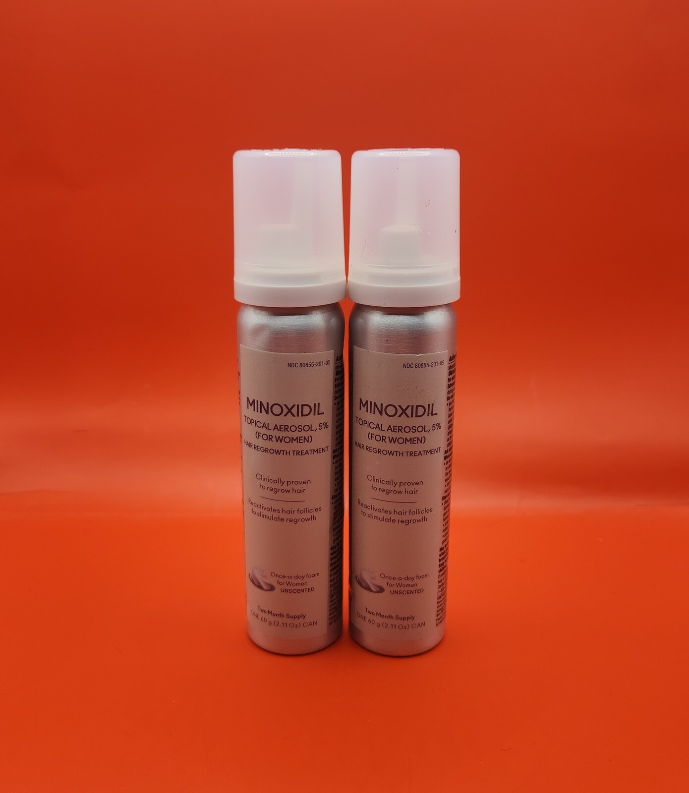 PACK OF 2 – VIRTUE Flourish Minoxidil Foam 5% (2.11 OZ per unit) Thinning Hair
