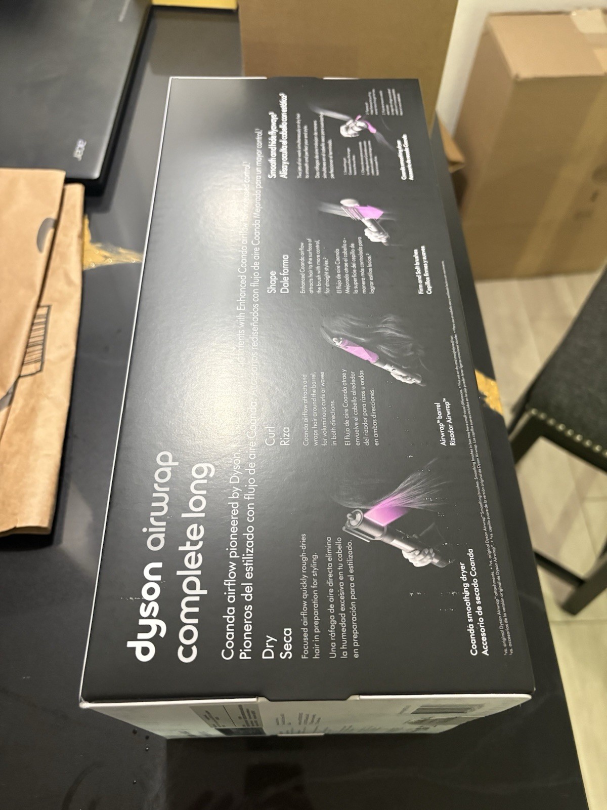 Dyson Airwrap Complete Long Multi Styler Nickel/Copper 1300W 1.2in Ceramic