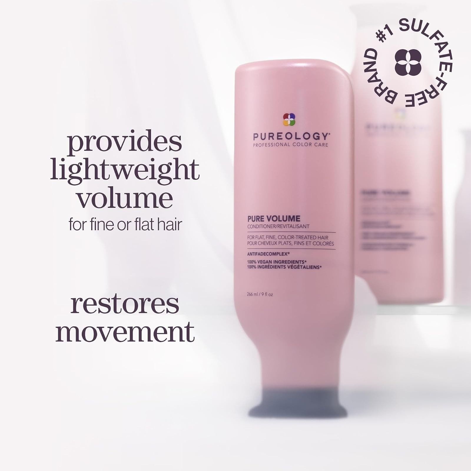Pureology Pure Volume Conditioner for Fine Hair 9 Fl Oz