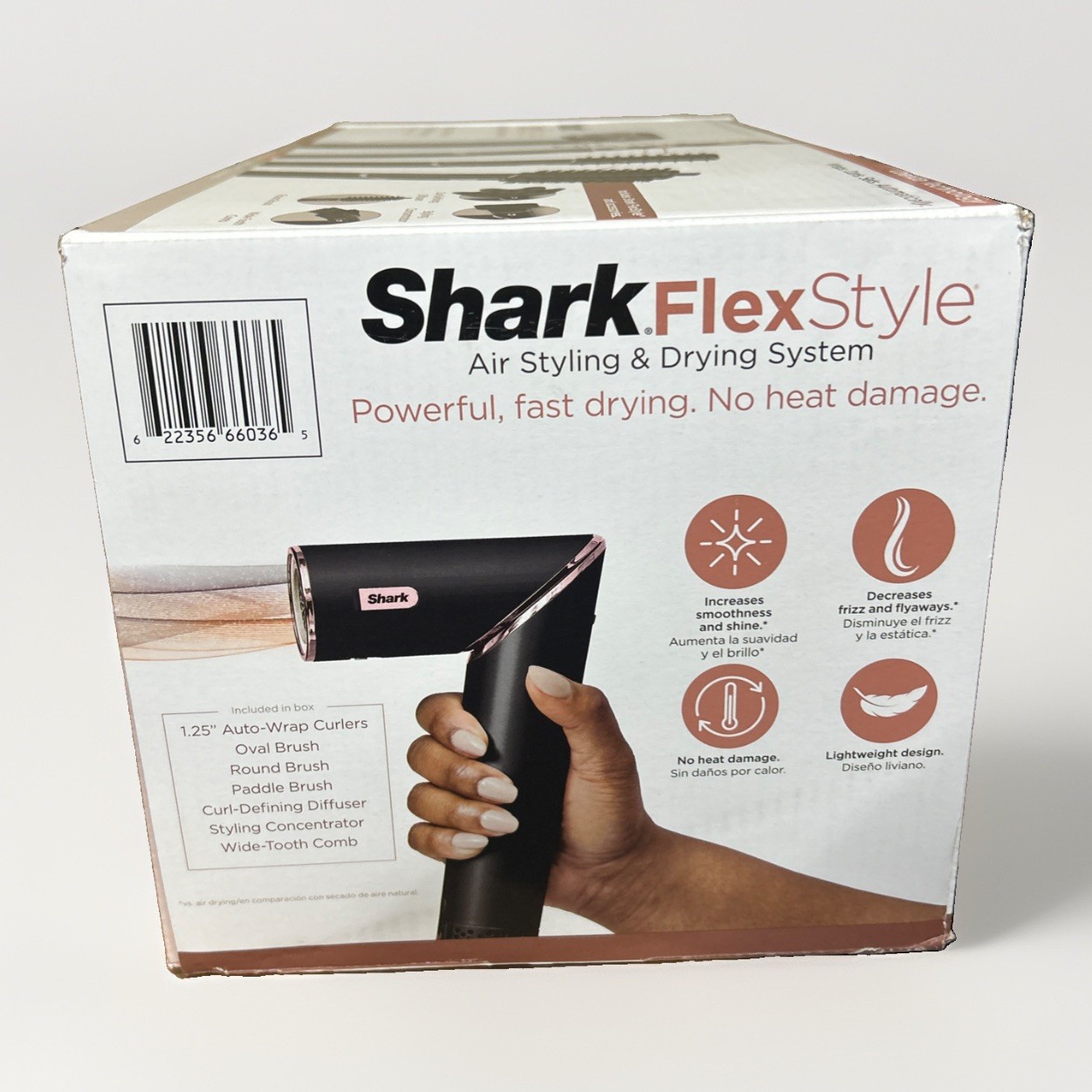 Shark Flex Style Air Styling & Drying System Model HD461BK – New Sealed