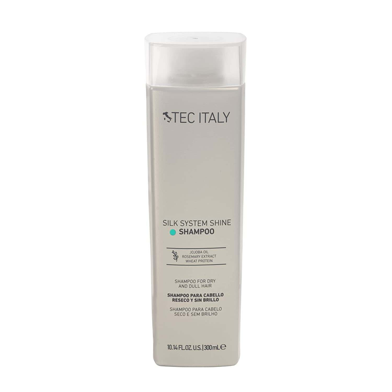 Tec Italy Sulfate Free Silk System Shine Shampoo, Conditioner & Serum 10.1 oz