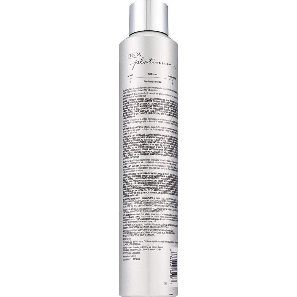 Kenra Platinum #26 Finishing Spray 10 oz
