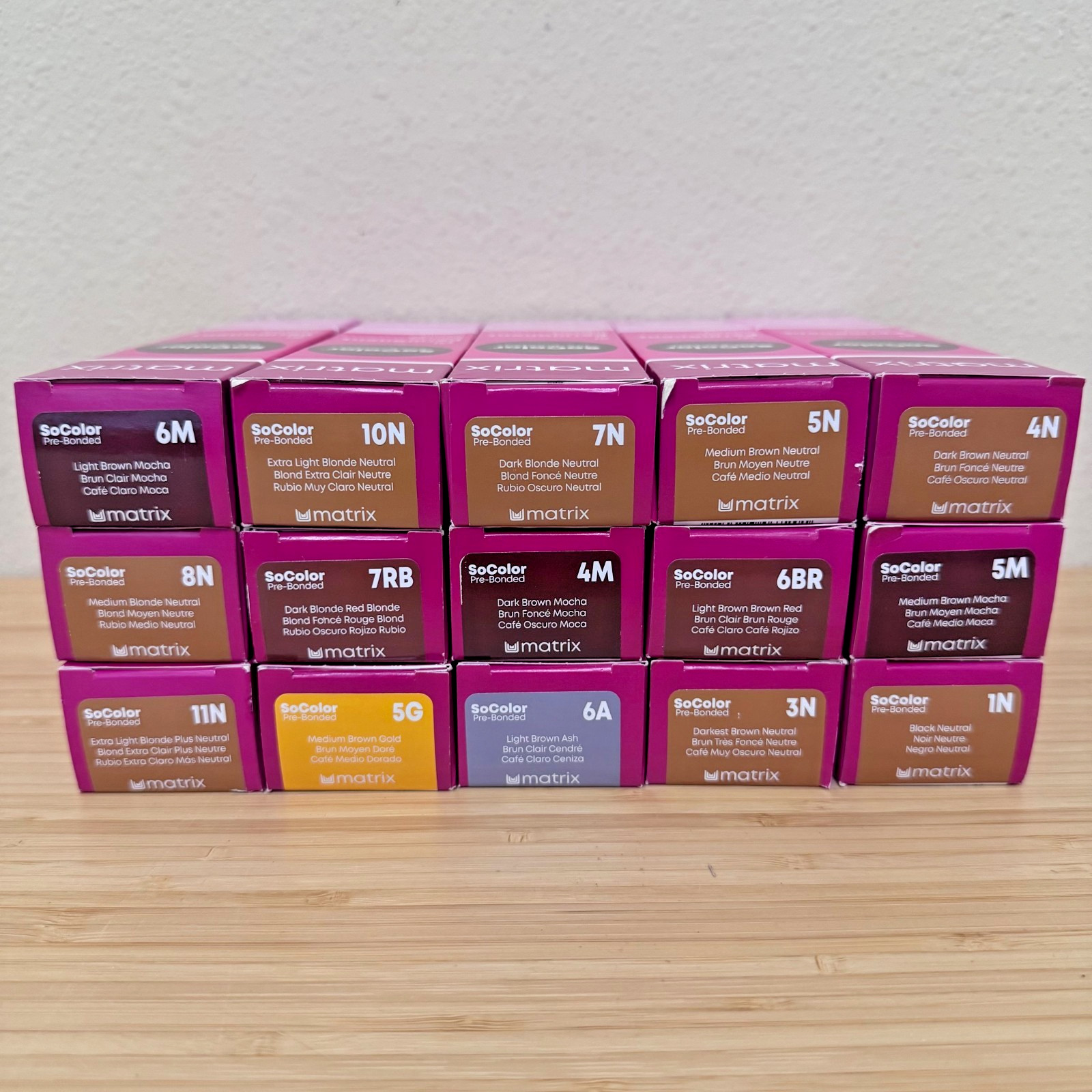 Matrix SoColor Pre-Bonded Permanent Hair Color 3 oz – NIB
