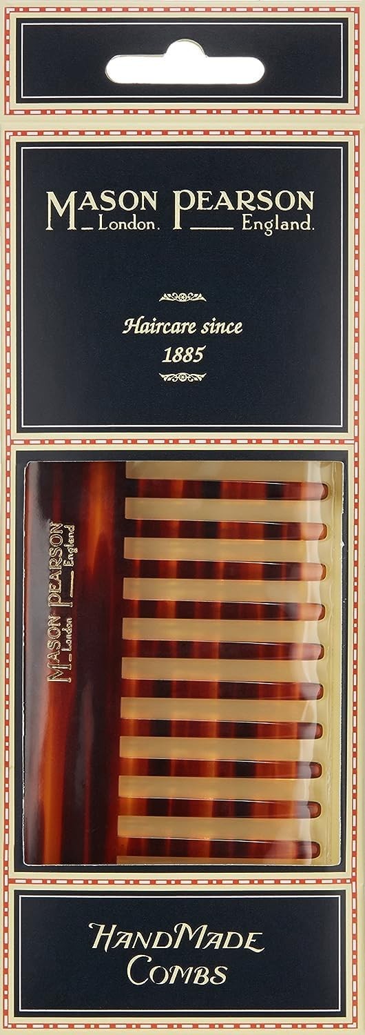 RAKE COMB 16.3 x 6cm (6.4×2.4in) C7 Mason Pearson Unisex Handmade New
