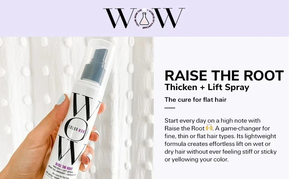 Color Wow Raise the Root Thicken & Lift Spray – 5 oz -brand new Ships Fast