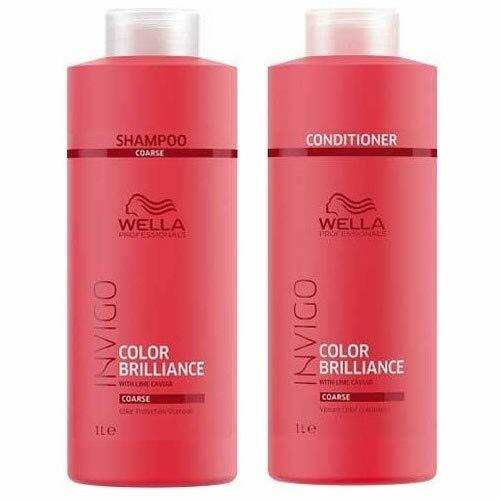Wella Invigo Brilliance Shampoo and Conditioner Coarse Duo, 33.8 oz