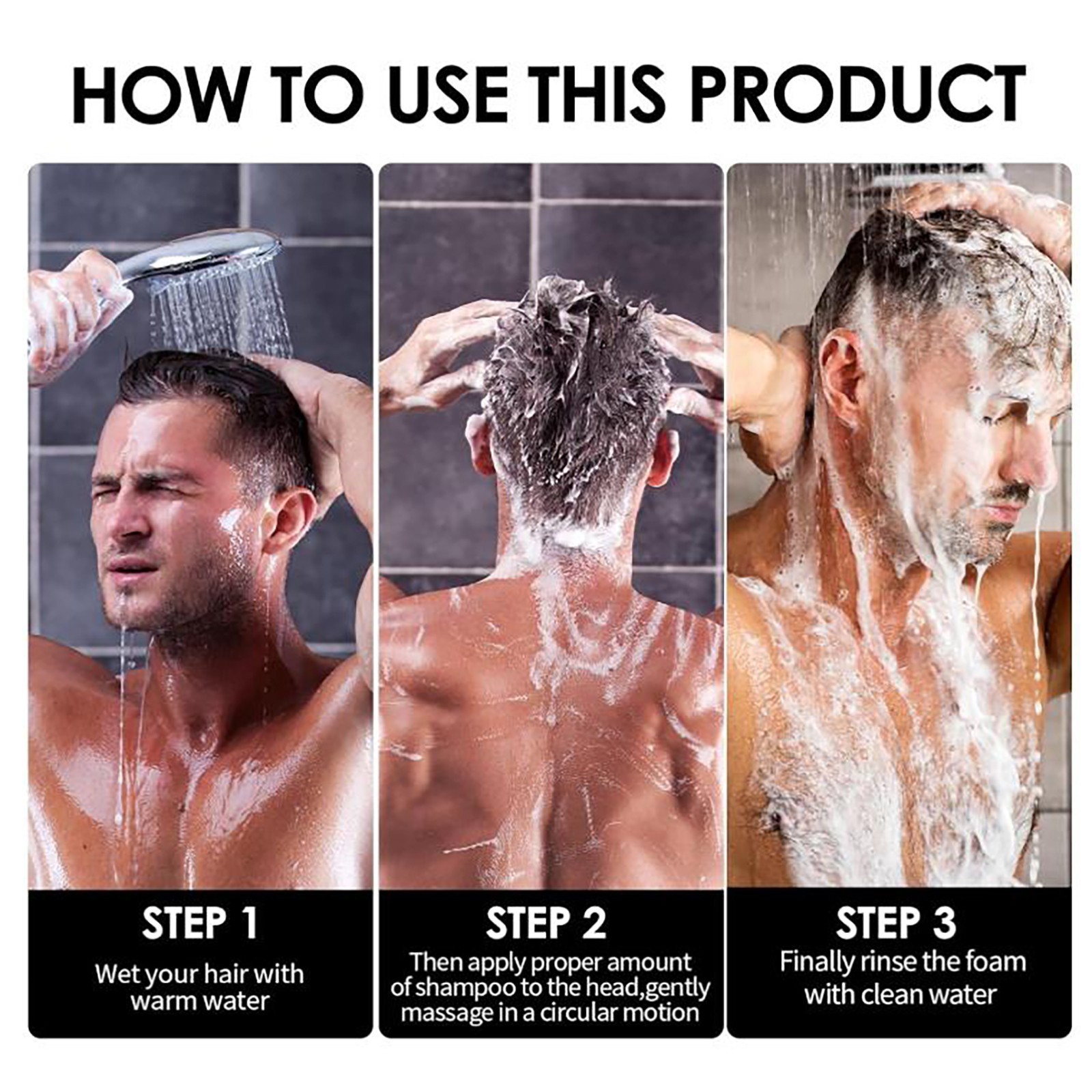 1-5pcs Root Activator Shampoo SPARTAN Hair Loss Shampoo Root Activator 200ml -US