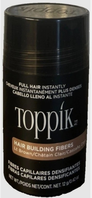 Toppik Hair Building Fibers Black /Dark Brown/Medium Brown/Light Brown/Blonde