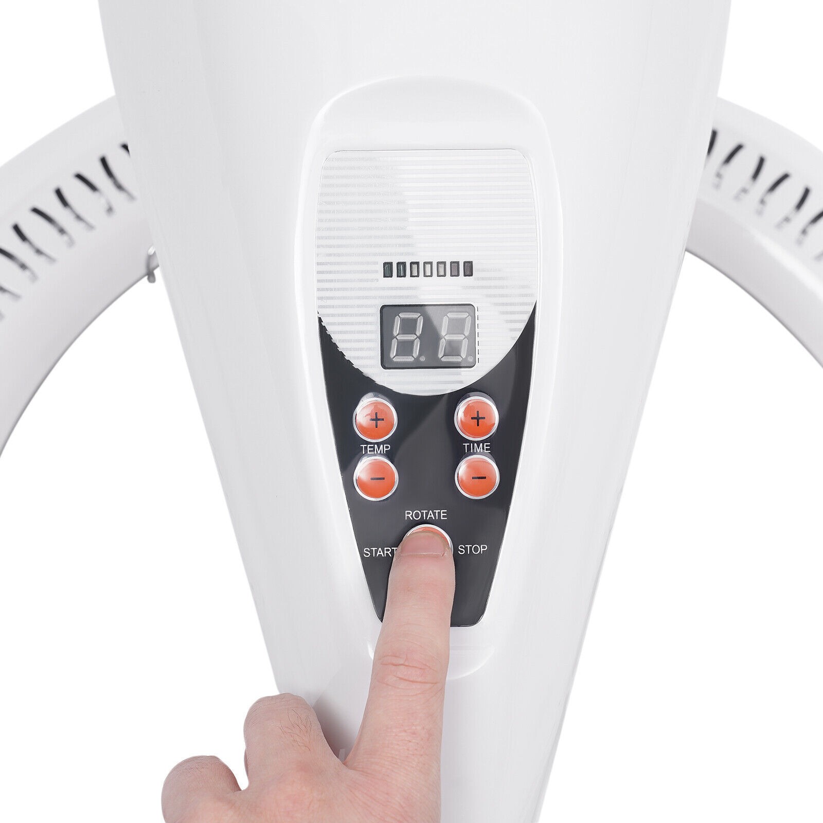 360° Orbiting Rotating Hair Dryer Salon Wall-Mount Hair Drying Perming Processor