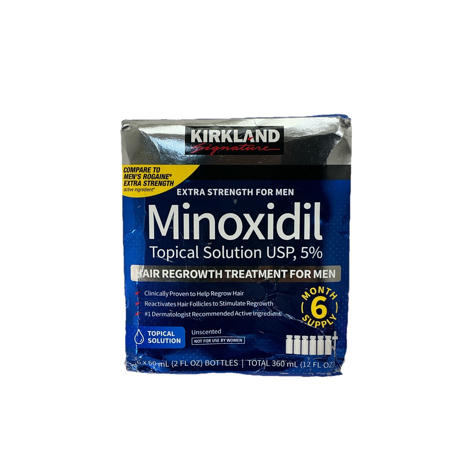 Kirkland Signature Minoxidil 5% Extra Strength Men Hair Regrowth Original