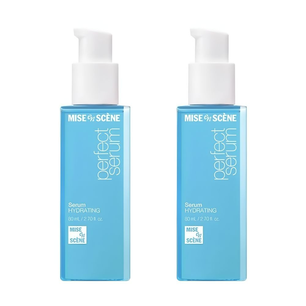 Mise En Scene Perfect Serum Hydrating 80ml 2PCS Set Hair Heat Protection