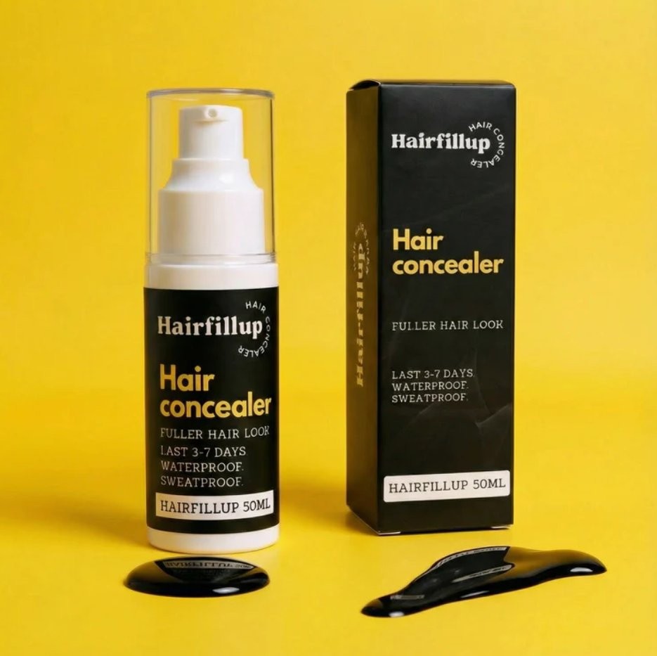 Hairfill Up Hair Concealer 50ML Waterproof – Instant Thicker, Fuller, Hair. Gel