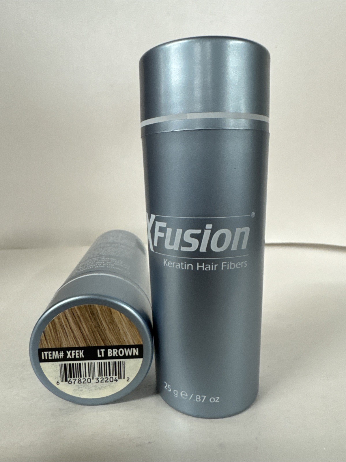 2 Pack – XFusion Keratin Hair Fiber Fiber 25g – Light Brown ✅Fast Shipping✅