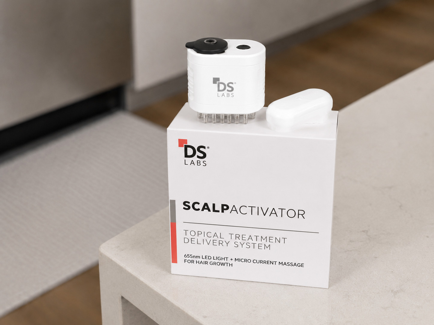 DS Labs ScalpActivator LED Hair Growth Massager Microcurrent Scalp Tool