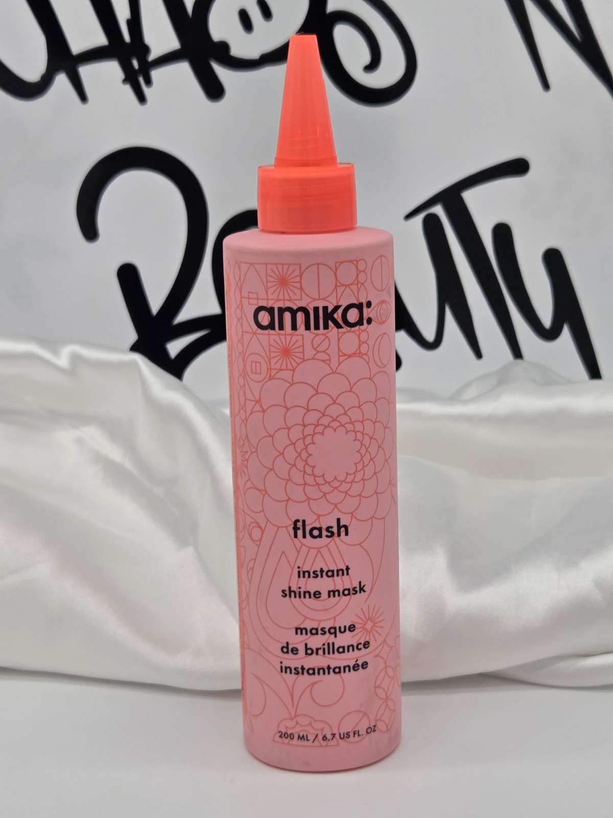 Amika Flash Instant Shine Hair Mask – 6.7 Fl Oz – Hydrating Shine Treatment