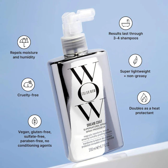 Color Wow Dream Coat Supernatural Spray Anti-Frizz 6.7 oz/200mL