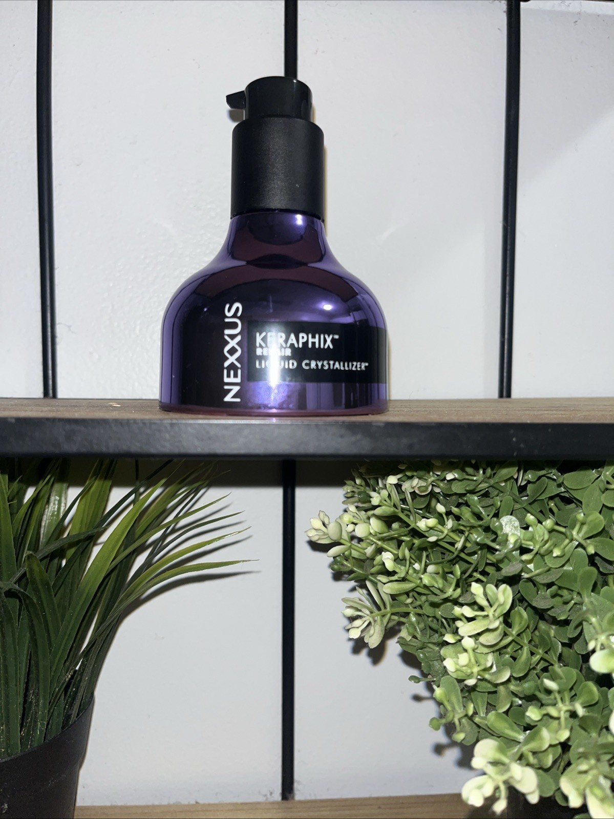 Nexxus Keraphix Repair Liquid Crystallizer Leave-In Treatment 3.3 oz New Open Bo