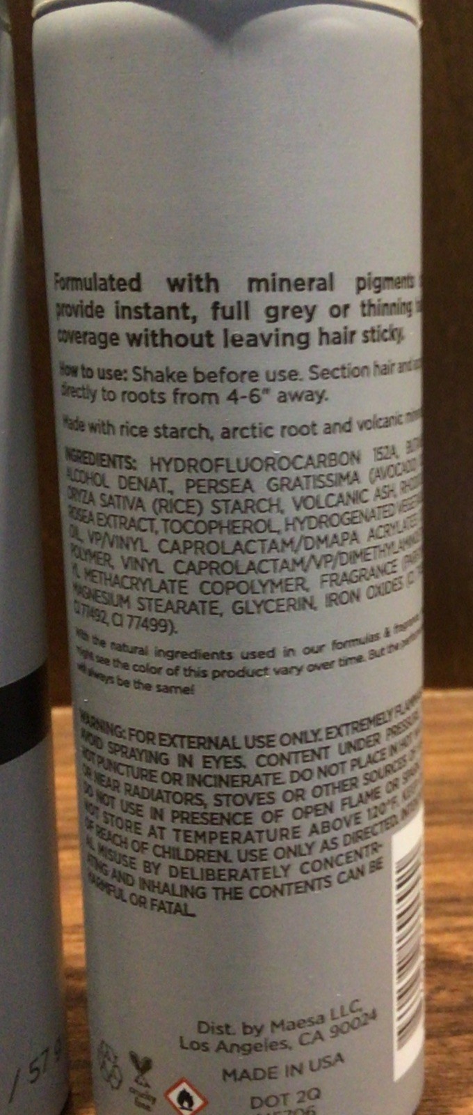 Hairitage Dark Brown Root Touch Up 2oz **LOT OF 2**