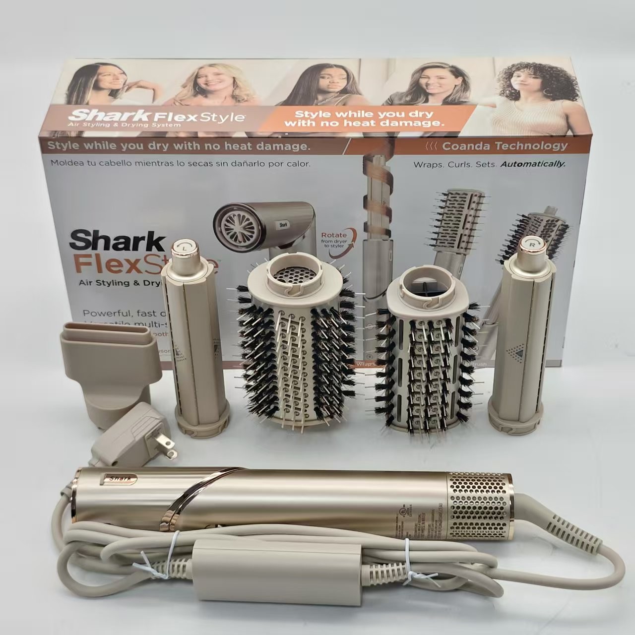Shark Flex Style Air Drying & Styling System HD430 120V NEW