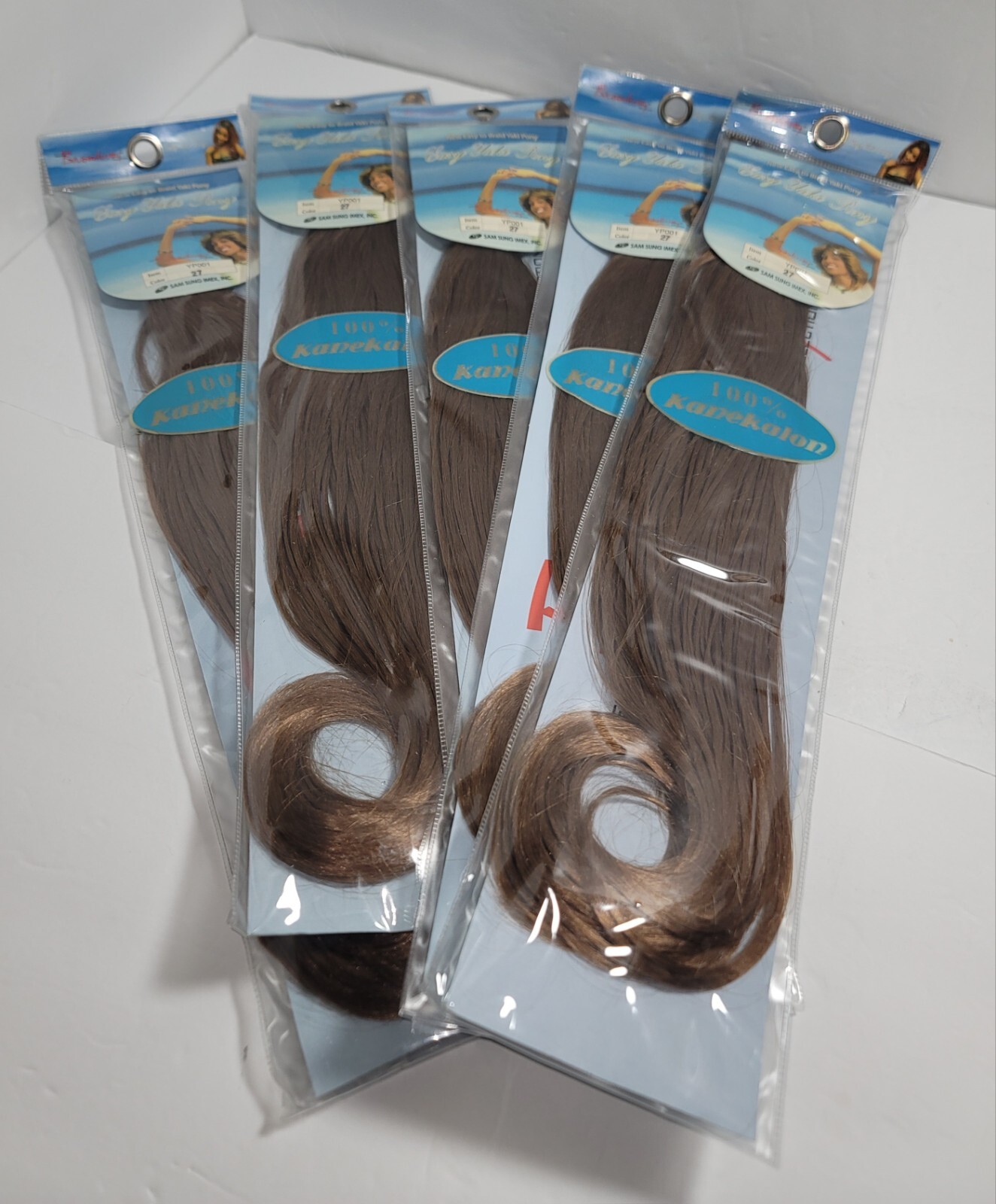 (5 – Pack) Easy Yaki Pony Item YP001 / Color 27 (100% Kanekalon)