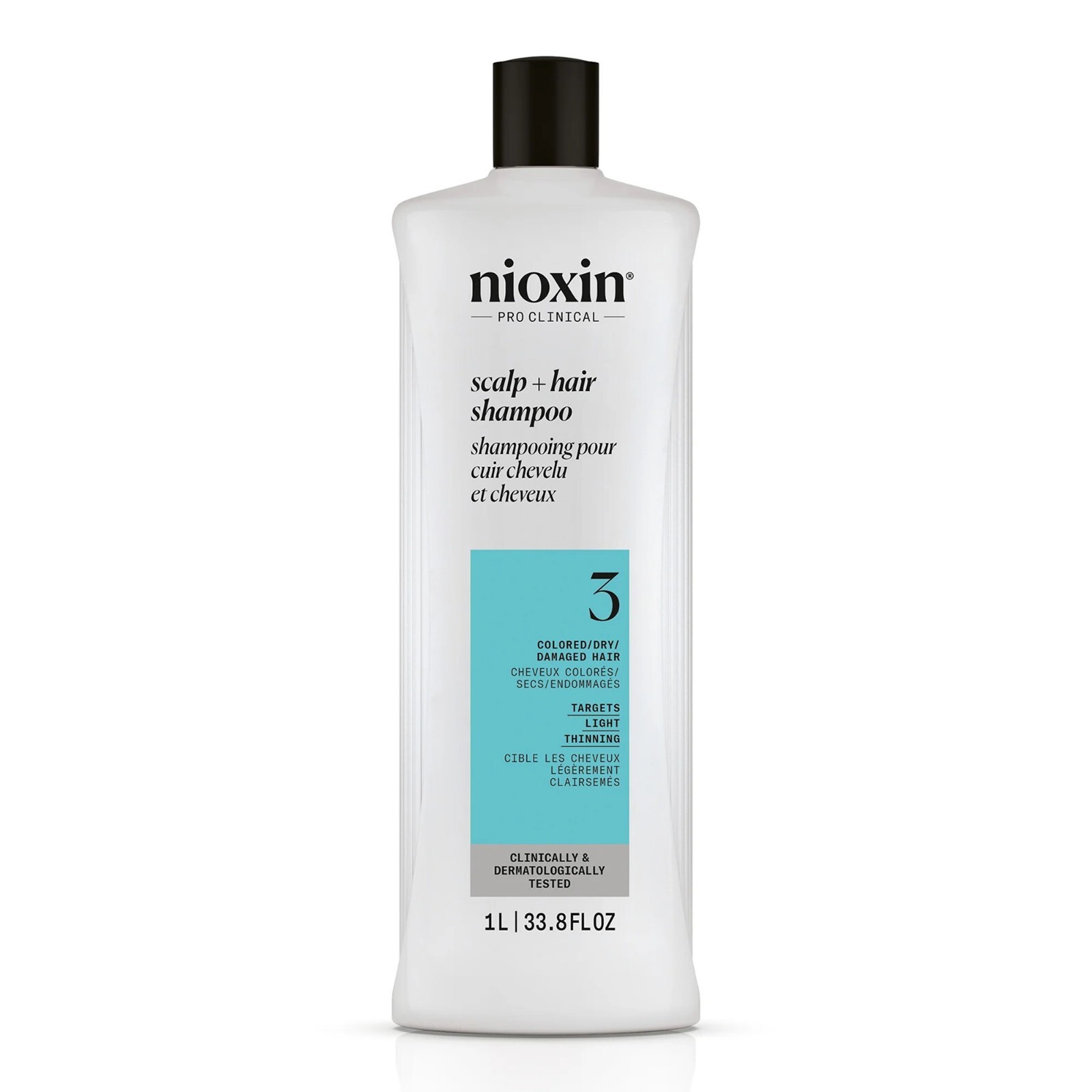 Nioxin System #3 Cleanser Shampoo, 33.8 oz