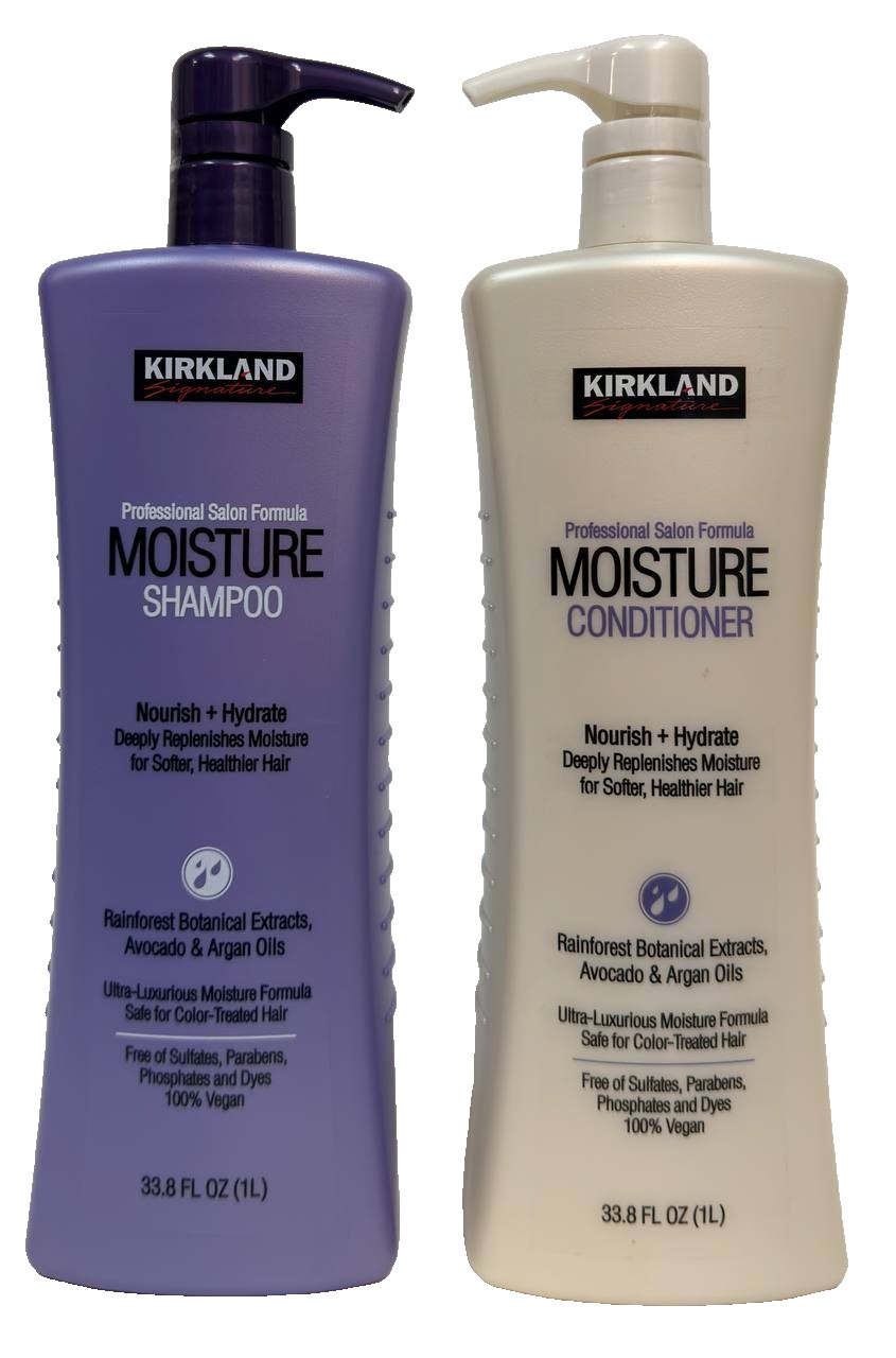 Kirkland Signature Professional Salon Formula Moisture Shampoo & Conditioner Set