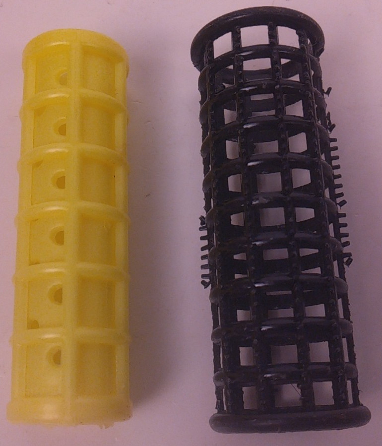 Unbranded Pink/Blue/Black/Yellow Plastic Rollers/Curlers (Lot Of 30).