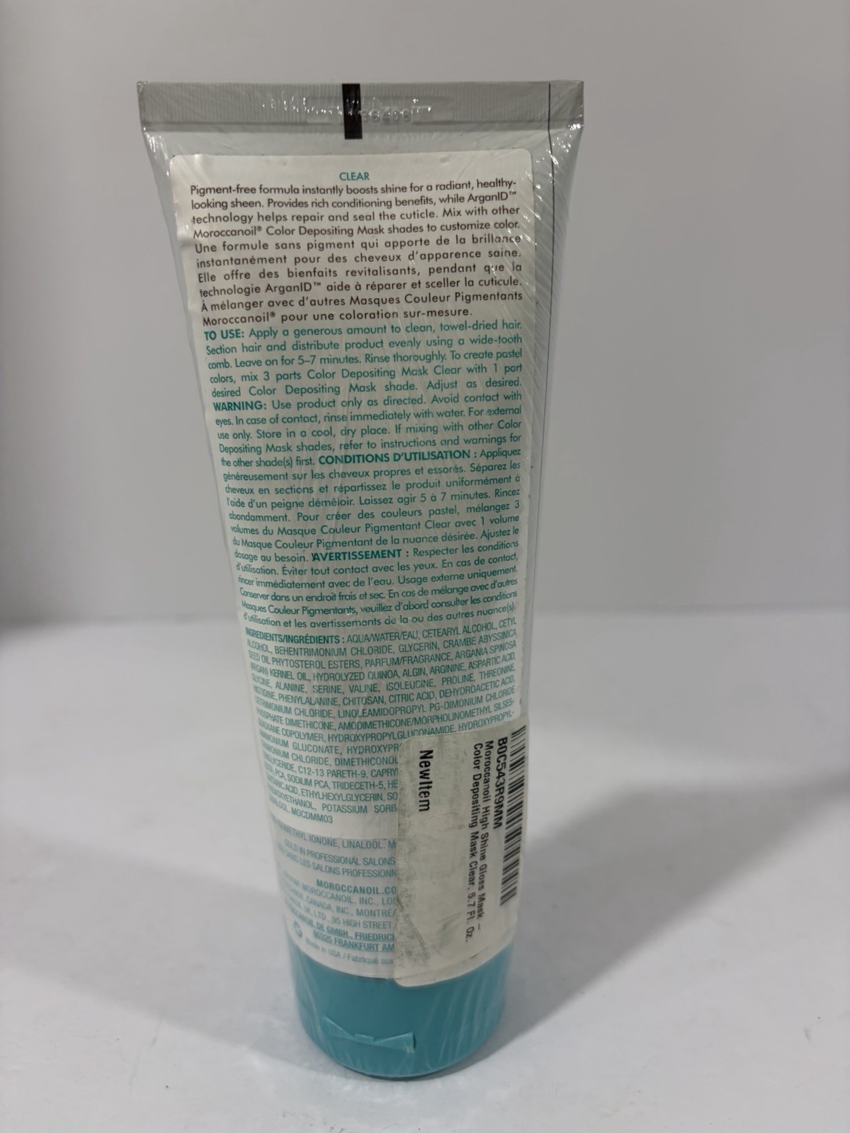 Moroccanoil High Shine Gloss Clear Color Depositing Mask 6.7 fl.oz 💨 Ship