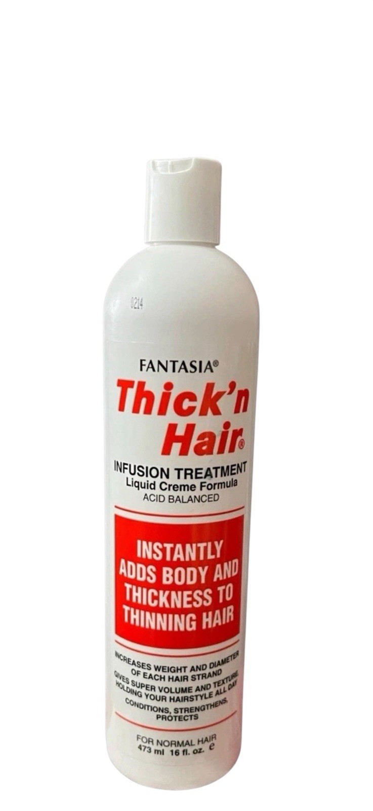 Fantasia Thick’n Hair Infusion Treatment Professional 16 oz New