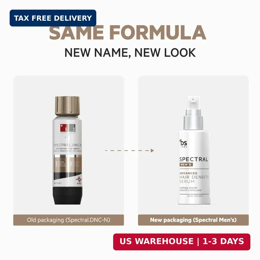 DS Labs Spectral Men’s Hair Density Serum (formerly Spectral.DNC-N) – Lightweigh