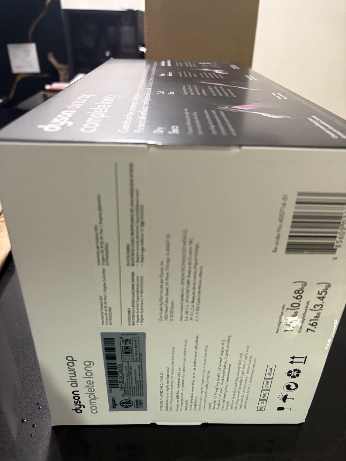 Dyson Airwrap Complete Long Multi Styler Nickel/Copper 1300W 1.2in Ceramic