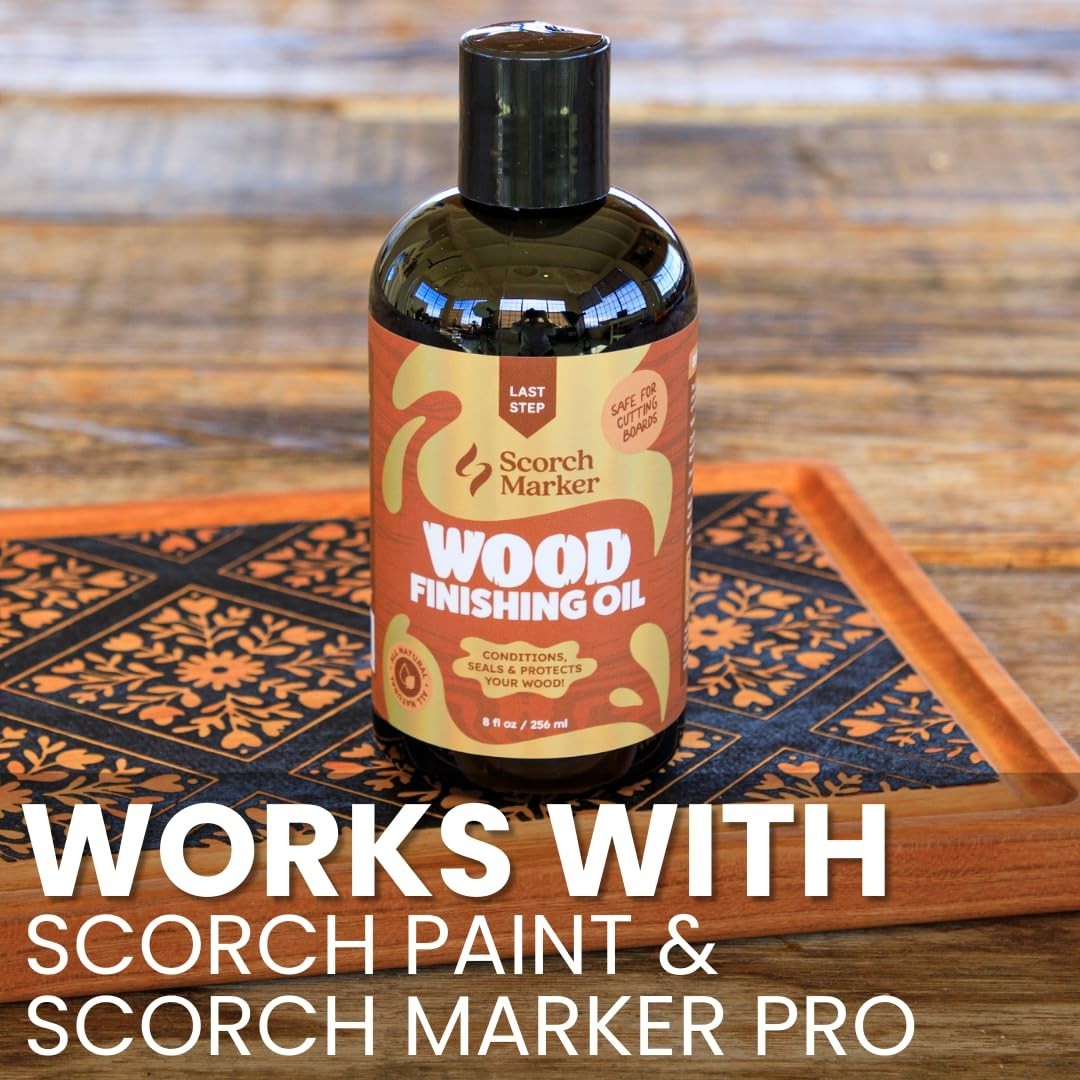 Food Safe Cutting Board Oil – Butcher Block & Wood Conditioner, 8oz, MCT Oil