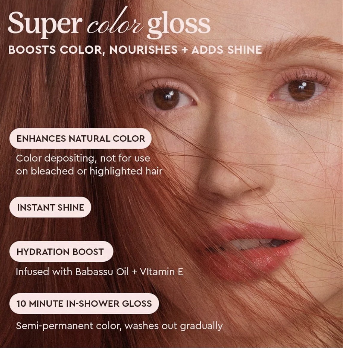 Lot of 4 Glaze Supergloss Conditioning Gloss Cherry Red, Cruelty-Free 6.4 fl oz.