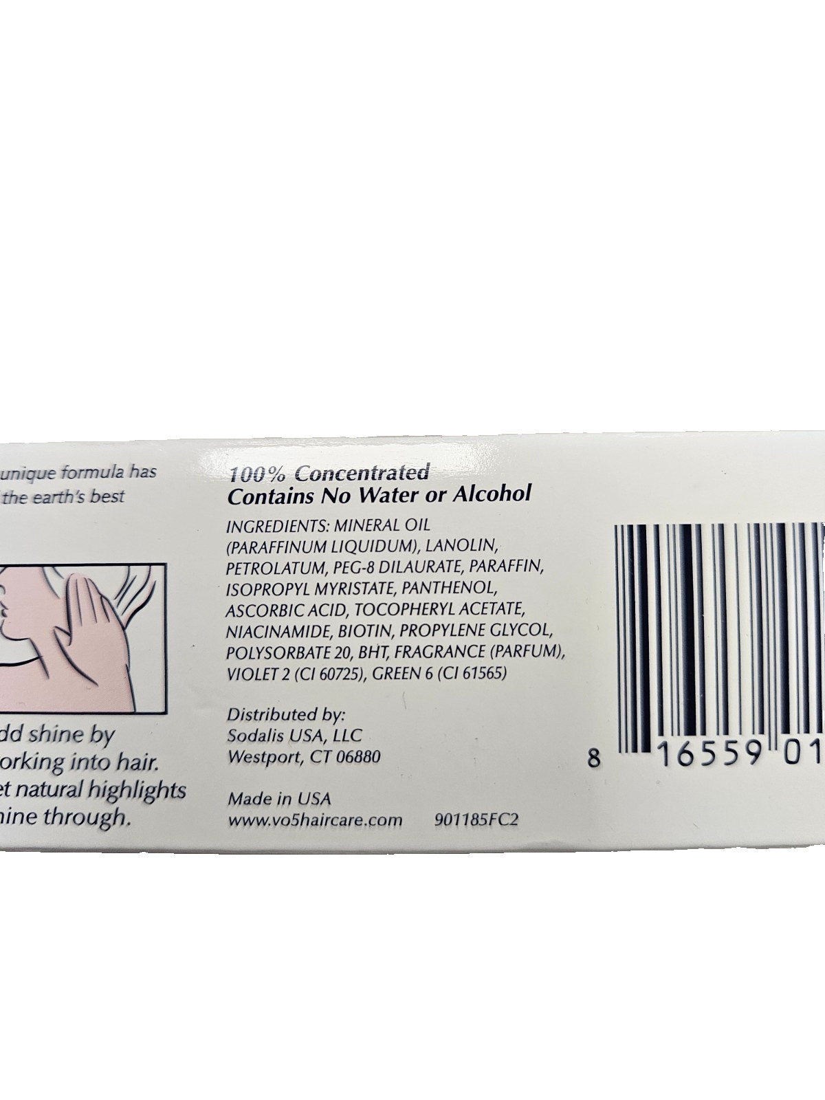VO5 Conditioning Hairdressing Gray/White/Blonde Hair 1.5oz GREY ( 3 tubes )