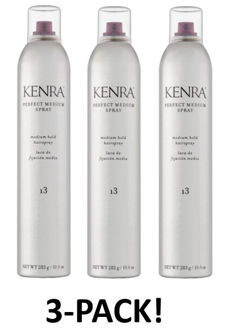 Kenra Perfect Medium Spray #13 – 10 oz. *3-PACK* Brand New! Fast Free Shipping!
