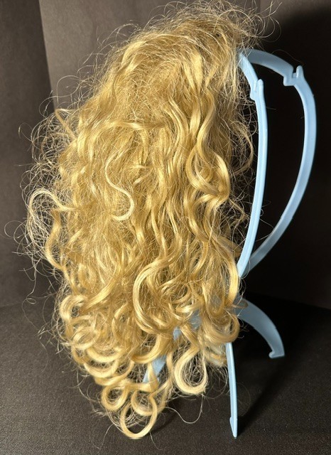 Platinum Blond/Butterfly Claw Clip Hairpiece/ Unbranded From Designer Salon