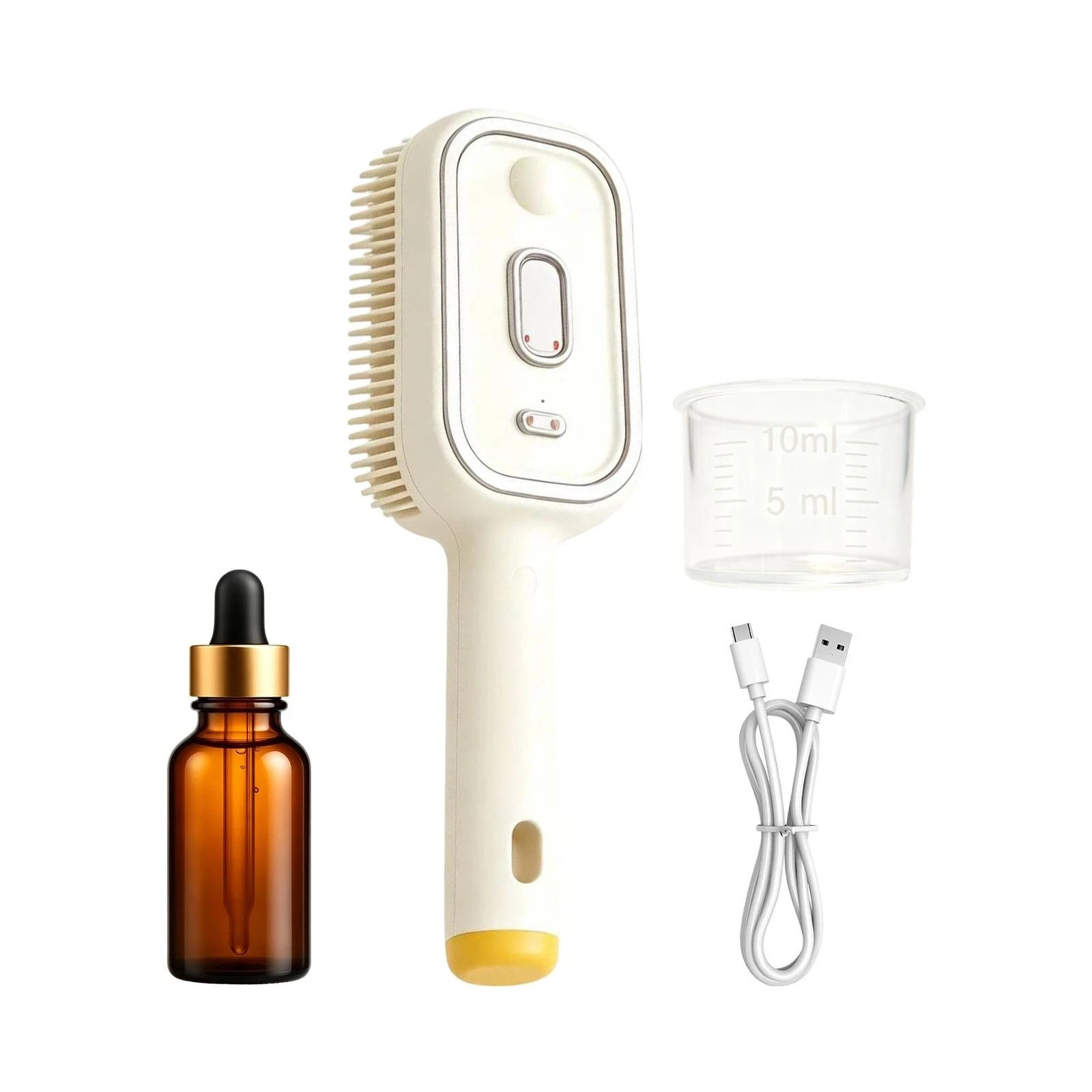 Electric Spray Air Cushion Massage Comb Rechargeable Nano Mist Hair Brush