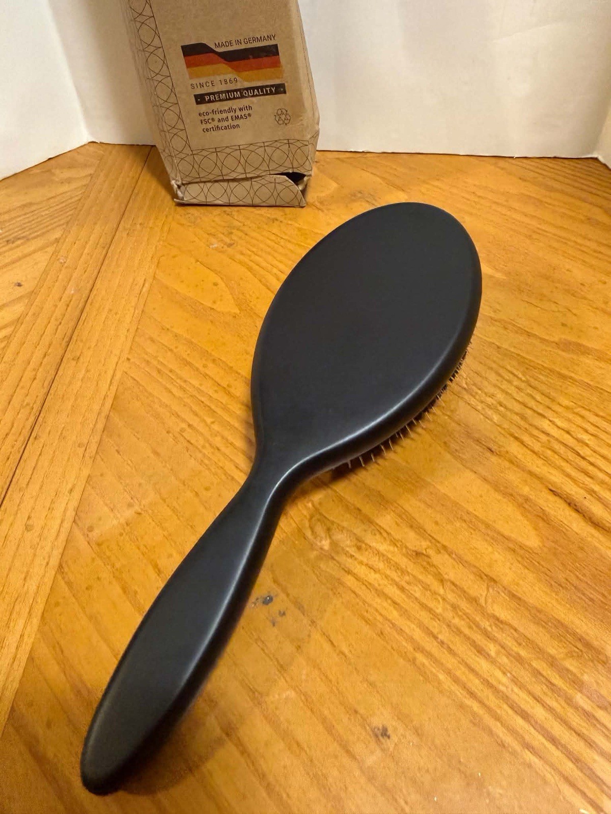 Since 1869 Made In Germany Nylon and 100% First Cut Boar Bristle Brush (Used)