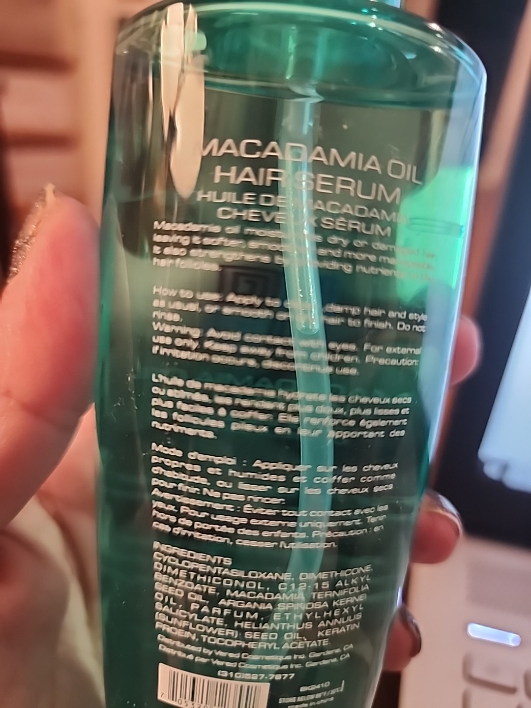 Bio Keratin Luxury Collection MACADAMIA OIL HAIR SERUM 5.1 OZ NEW!