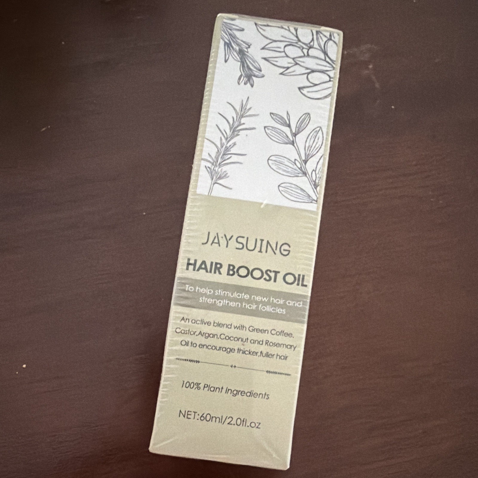 JAYSUING Hair Boost Oil 2.0 fl oz 100% Plant Ingredients Rosemary Unisex