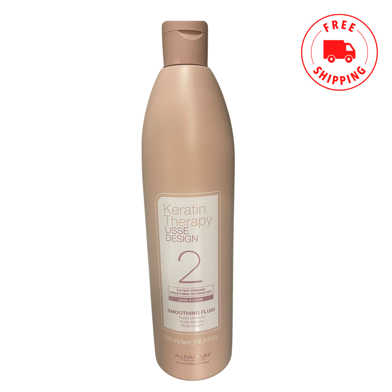 ALFAPARF MILANO KERATIN THERAPY LISSE DESIGN Smoothing Fluid – Enhanced Formula