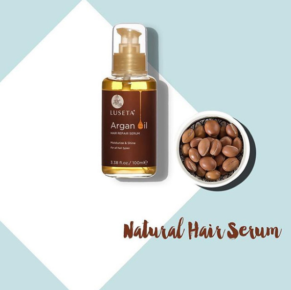 Luseta Argan Oil Hair Moisture Serum 3.38 oz. FREE SHIPPING