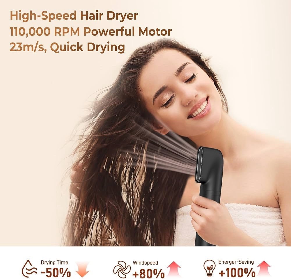 5 In 1 Air Styler, Hair Styler, 1300W Hair Dryer Brush With High-Speed