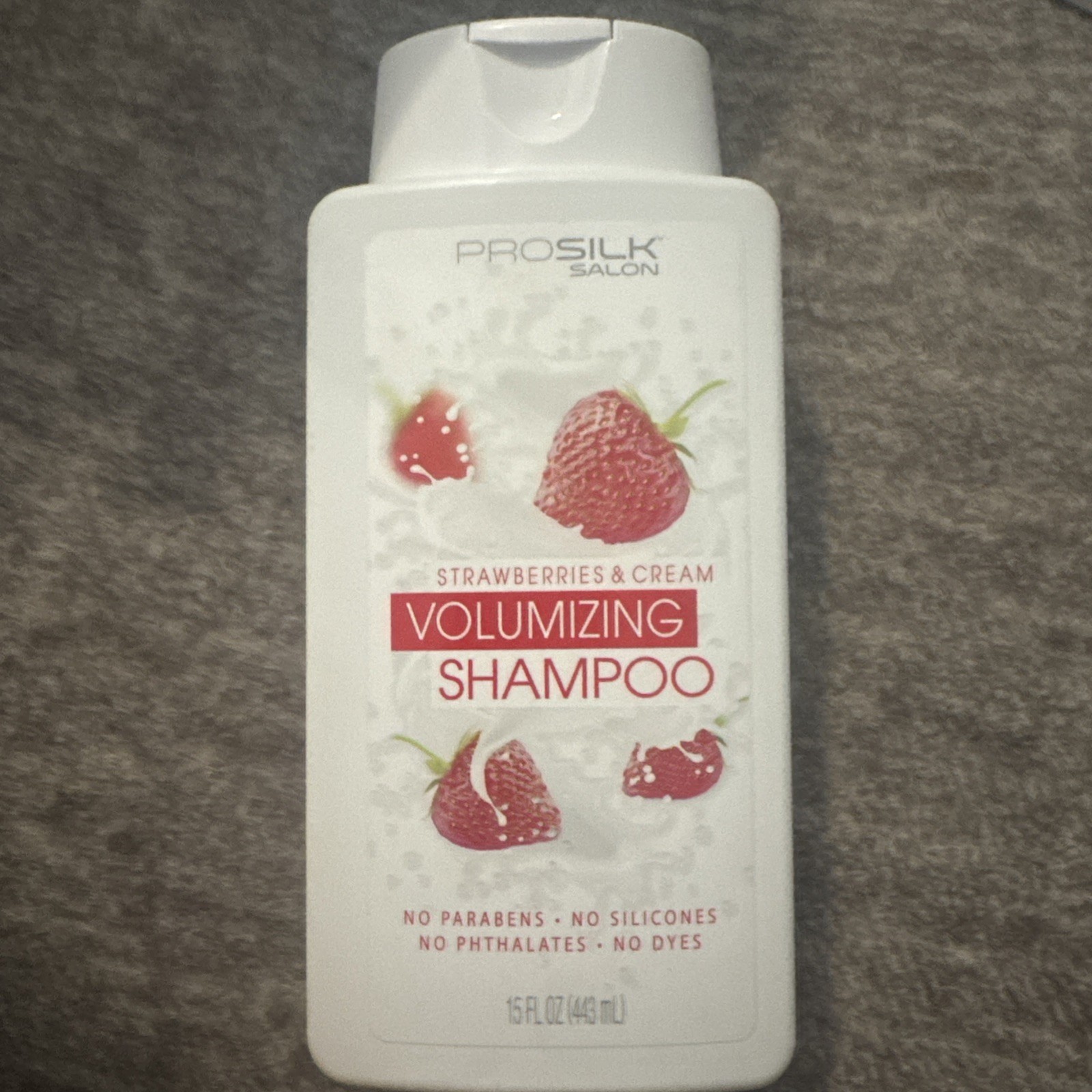 Pro SIlk Salon Strawberry & Cream Volumizing Shampoo 15 oz