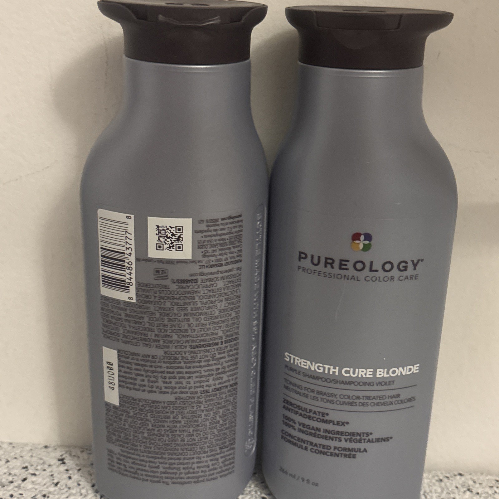 Pureology Strength Cure Blonde Purple Shampoo & Conditioner 9oz / 266ml