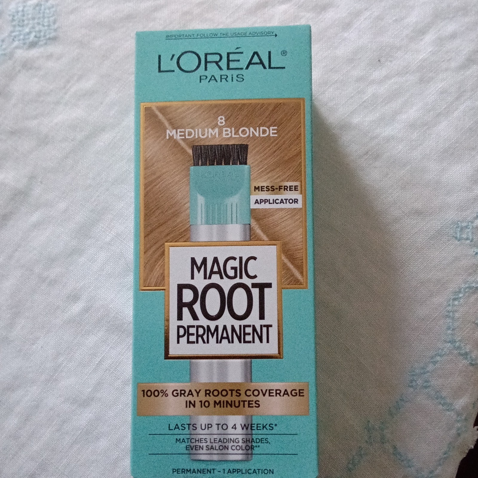 L’Oréal Paris Magic Root Permanent Root Touch-Up Medium Blonde, Gray Coverage