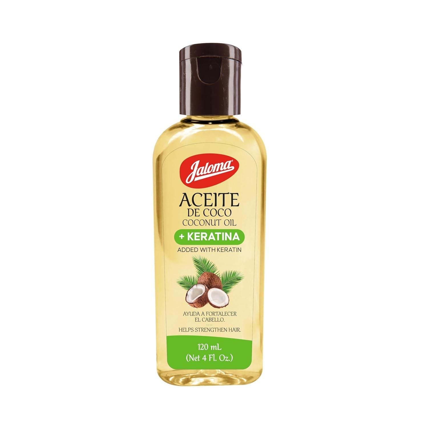 4 Oz Coconut Oil & Keratin – Unscented Moisturizer for All Hair Types